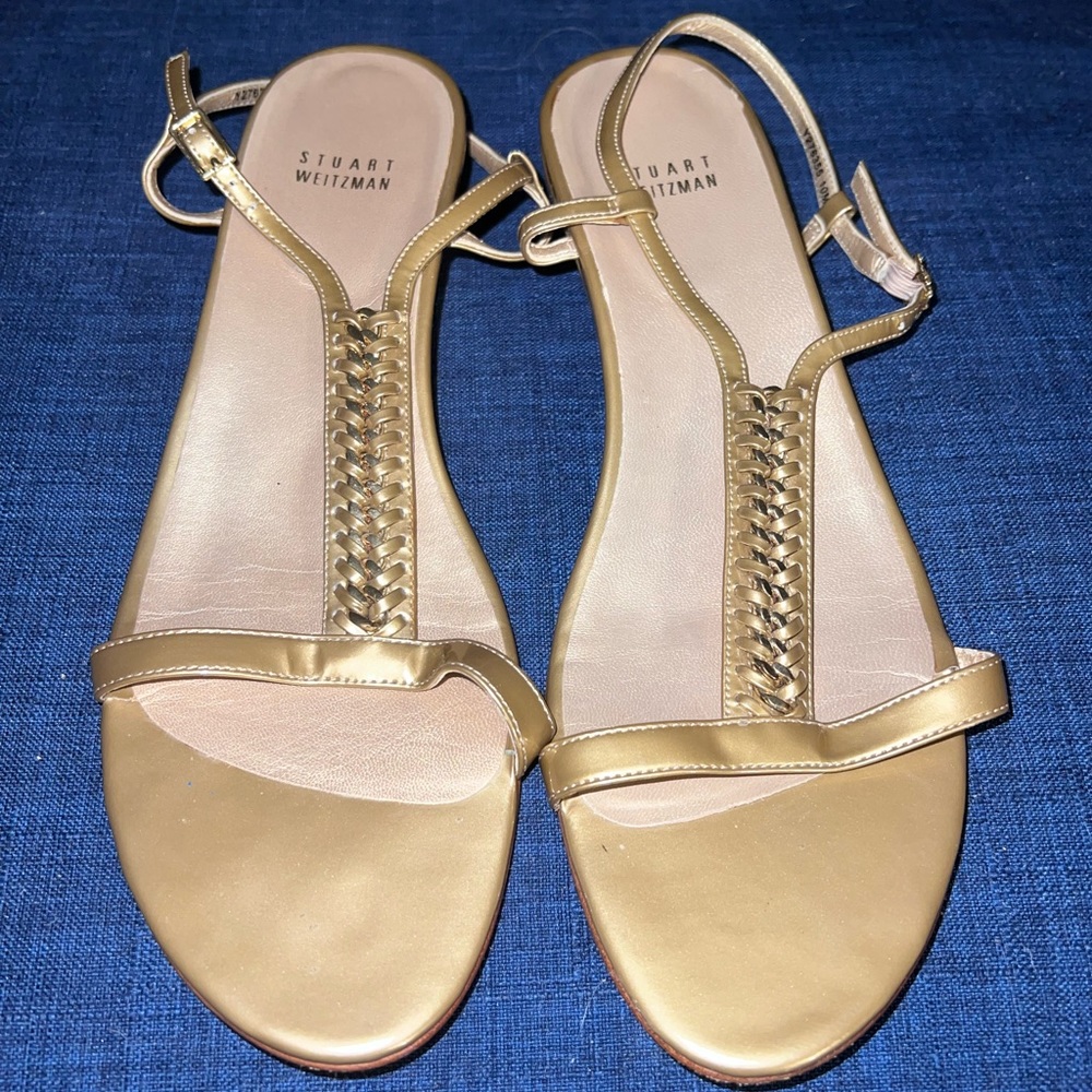 Stuart Weitzman Braided Sandal